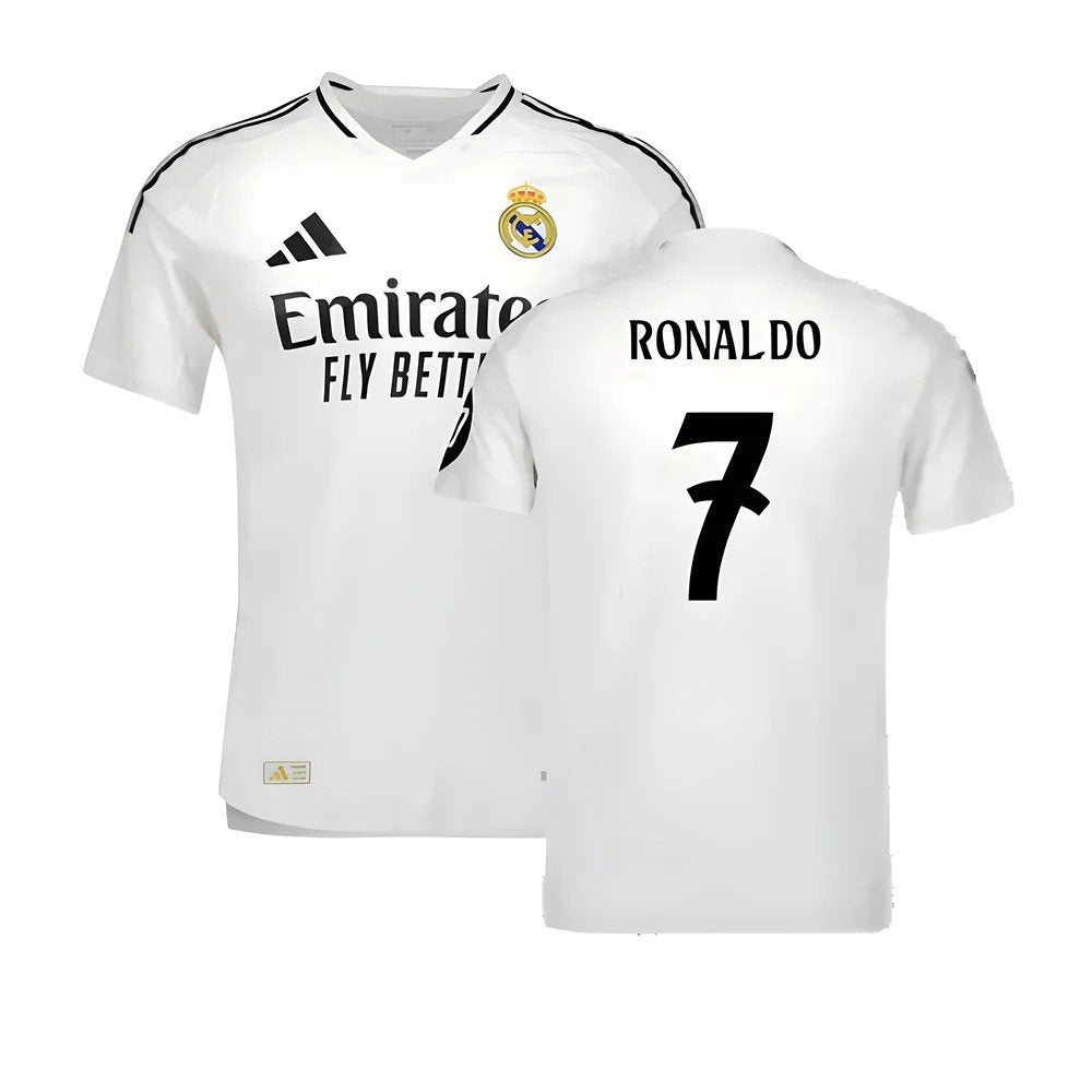 2024-2025 Real Madrid Authentic Home Shirt (Ronaldo 7)_0