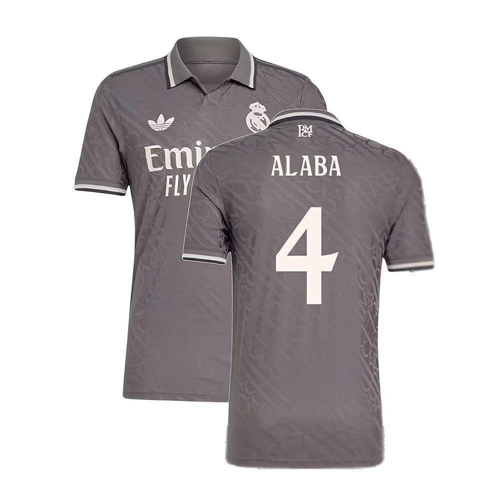 2024-2025 Real Madrid Authentic Third Shirt (Alaba 4)_0