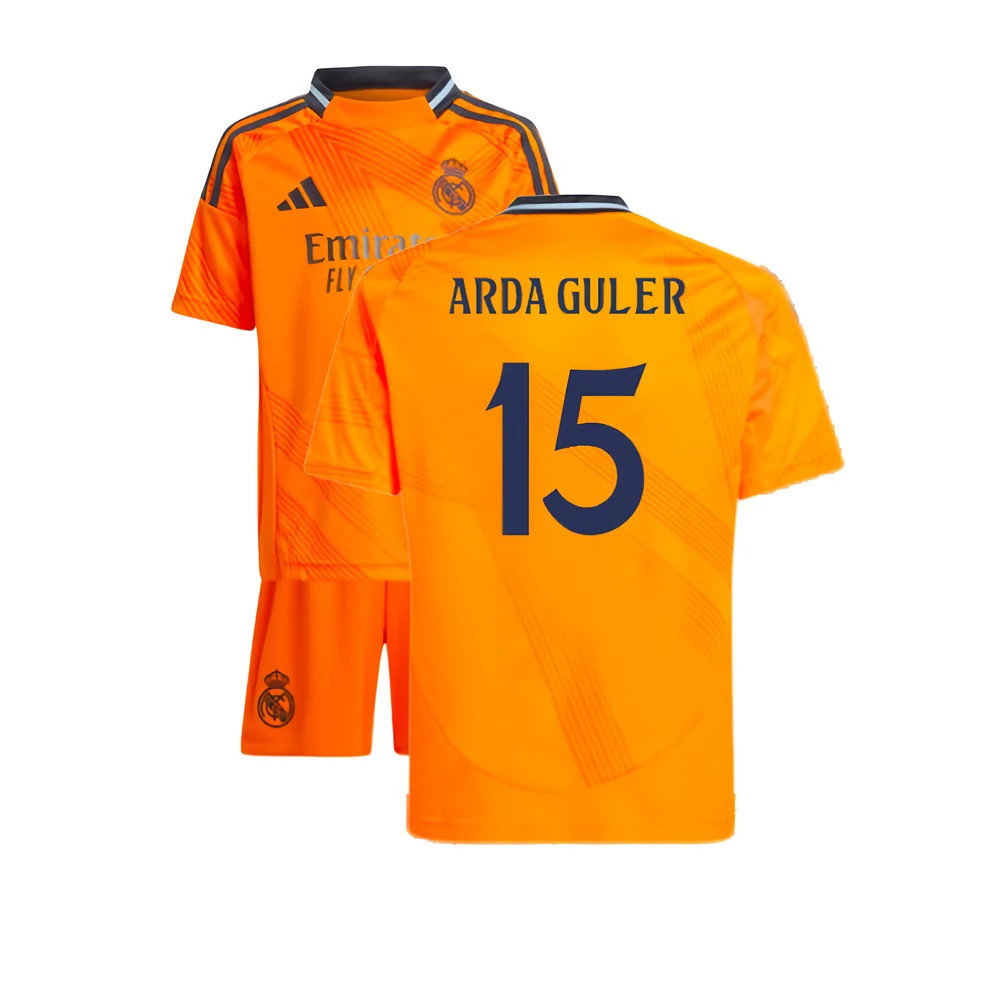 2024-2025 Real Madrid Away Mini Kit (Arda Guler 15)_0