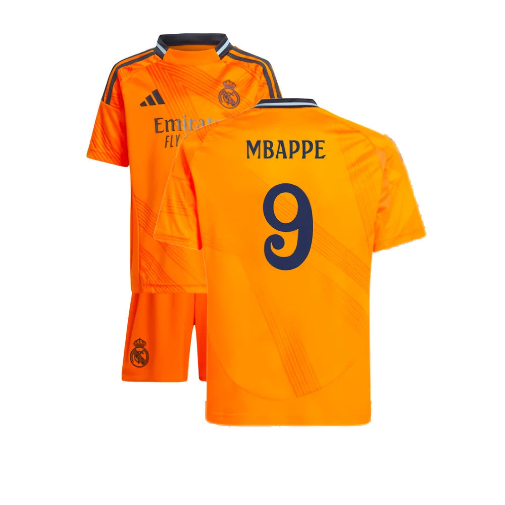 2024-2025 Real Madrid Away Mini Kit (Mbappe 9)_0