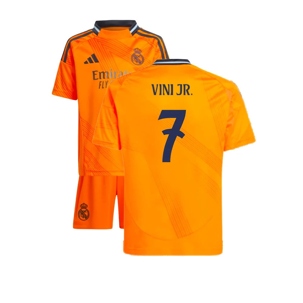 2024-2025 Real Madrid Away Mini Kit (Vini Jr. 7)_0