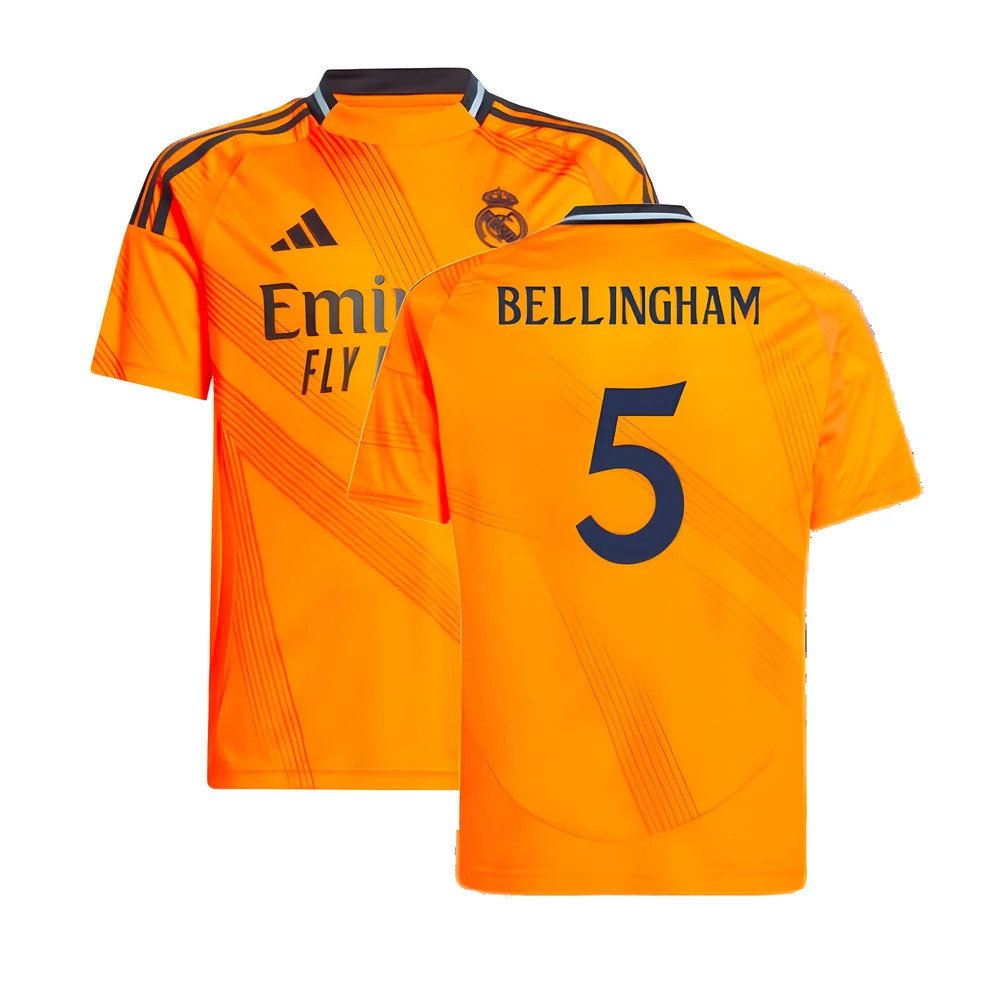2024-2025 Real Madrid Away Shirt (Kids) (Bellingham 5)_0