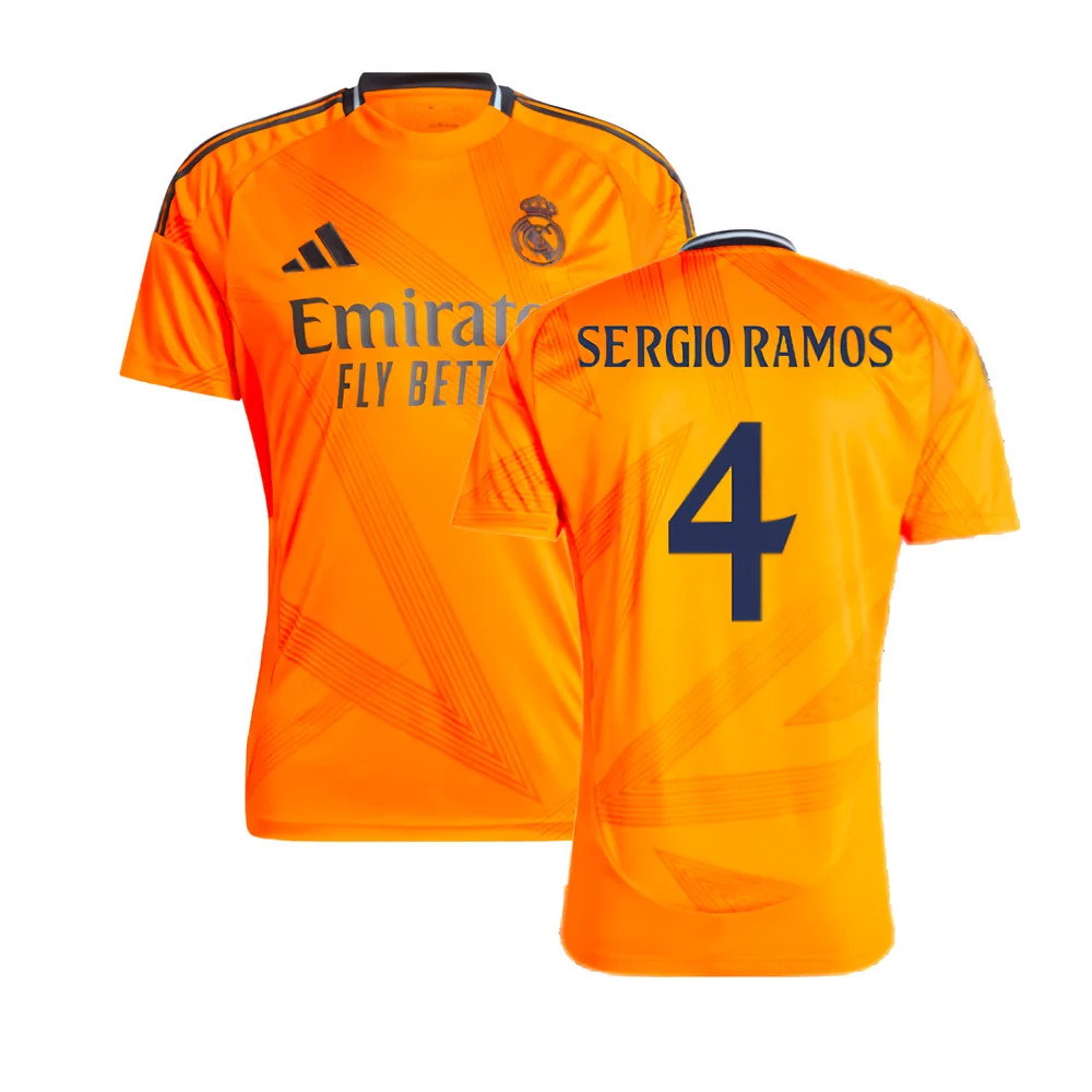 2024-2025 Real Madrid Away Shirt (Sergio Ramos 4)_0