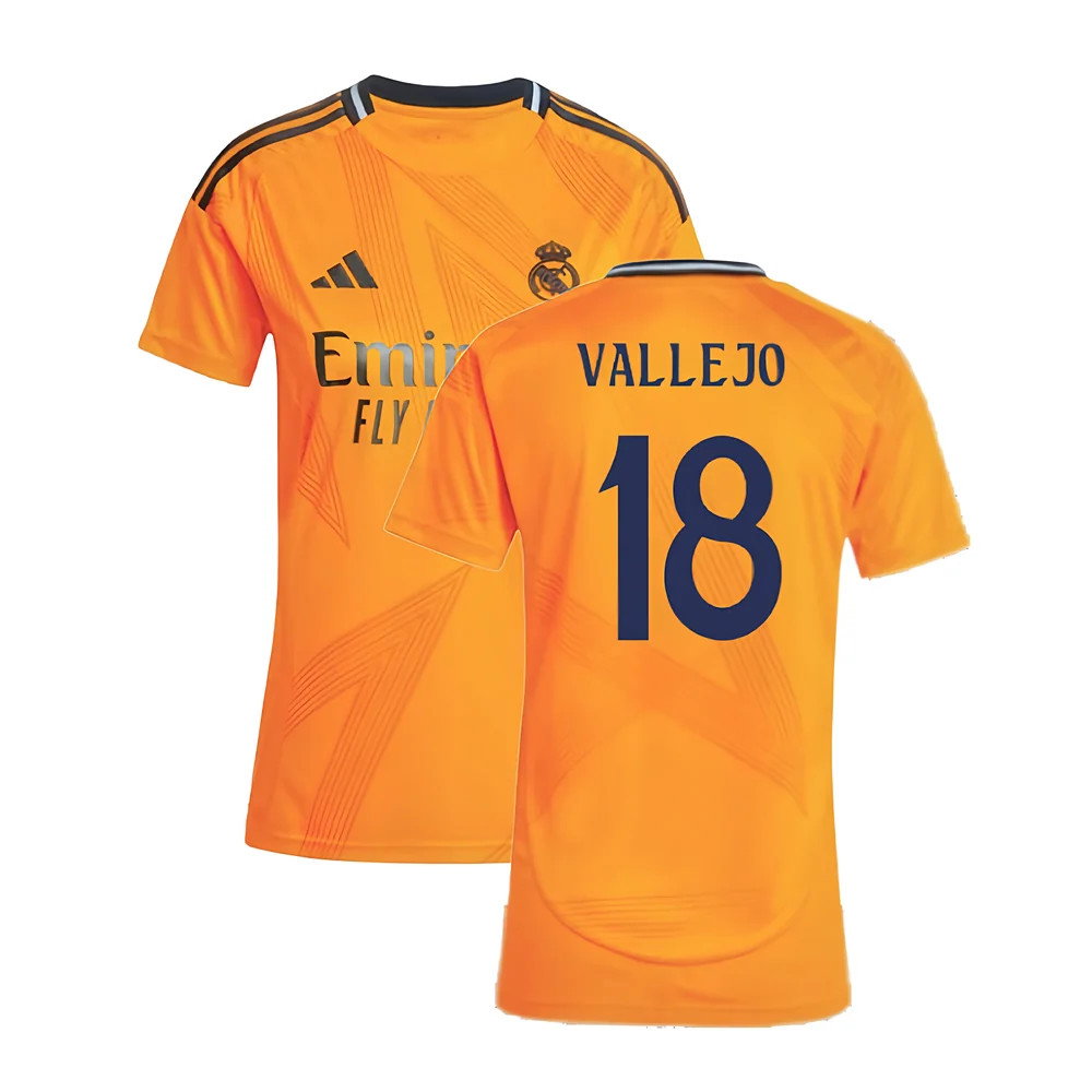 2024-2025 Real Madrid Away Shirt (Womens) (Vallejo 18)_0