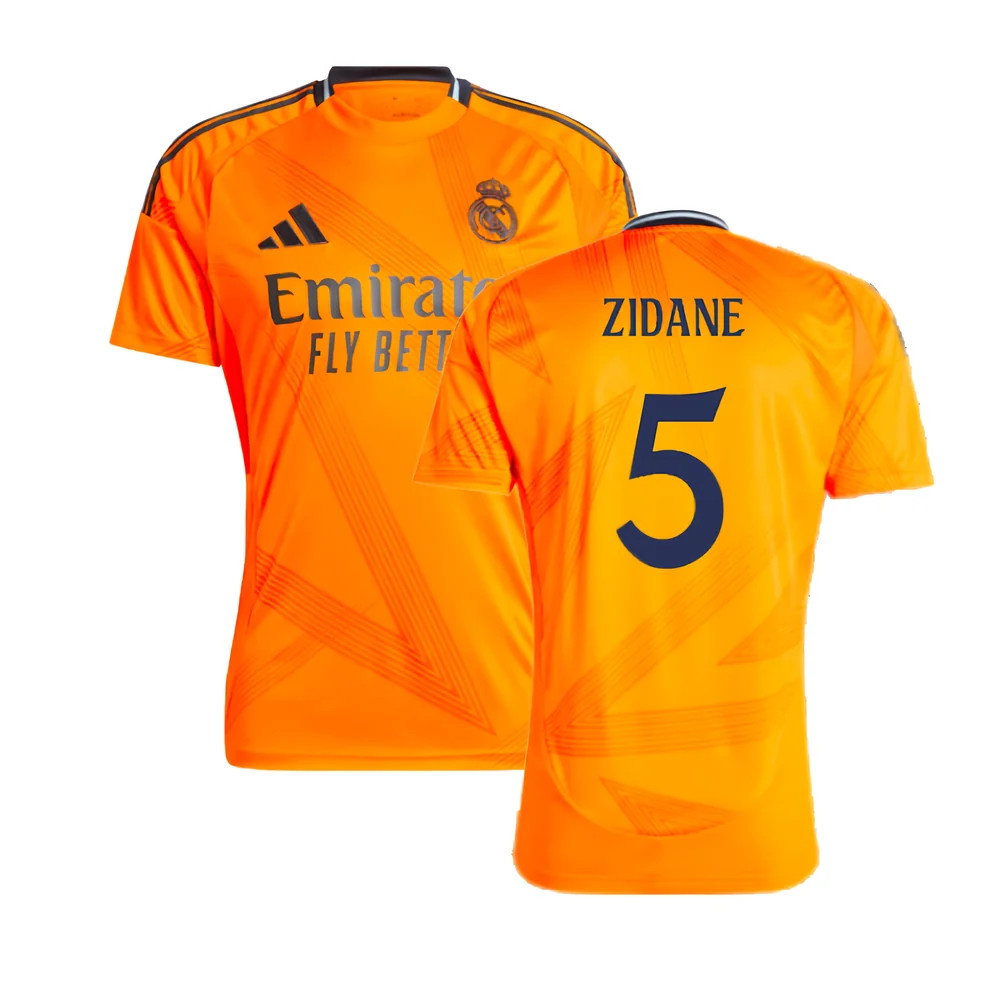 2024-2025 Real Madrid Away Shirt (Zidane 5)_0