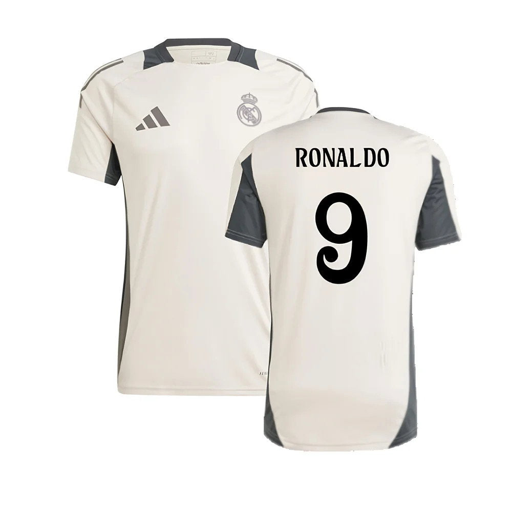 2024-2025 Real Madrid EU Training Jersey (Putty Mauve) (Ronaldo 9)_0