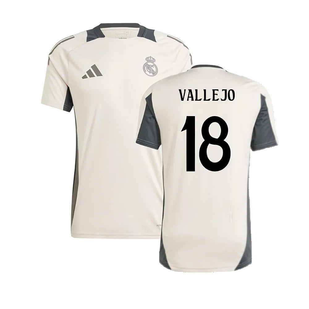 2024-2025 Real Madrid EU Training Jersey (Putty Mauve) (Vallejo 18)_0