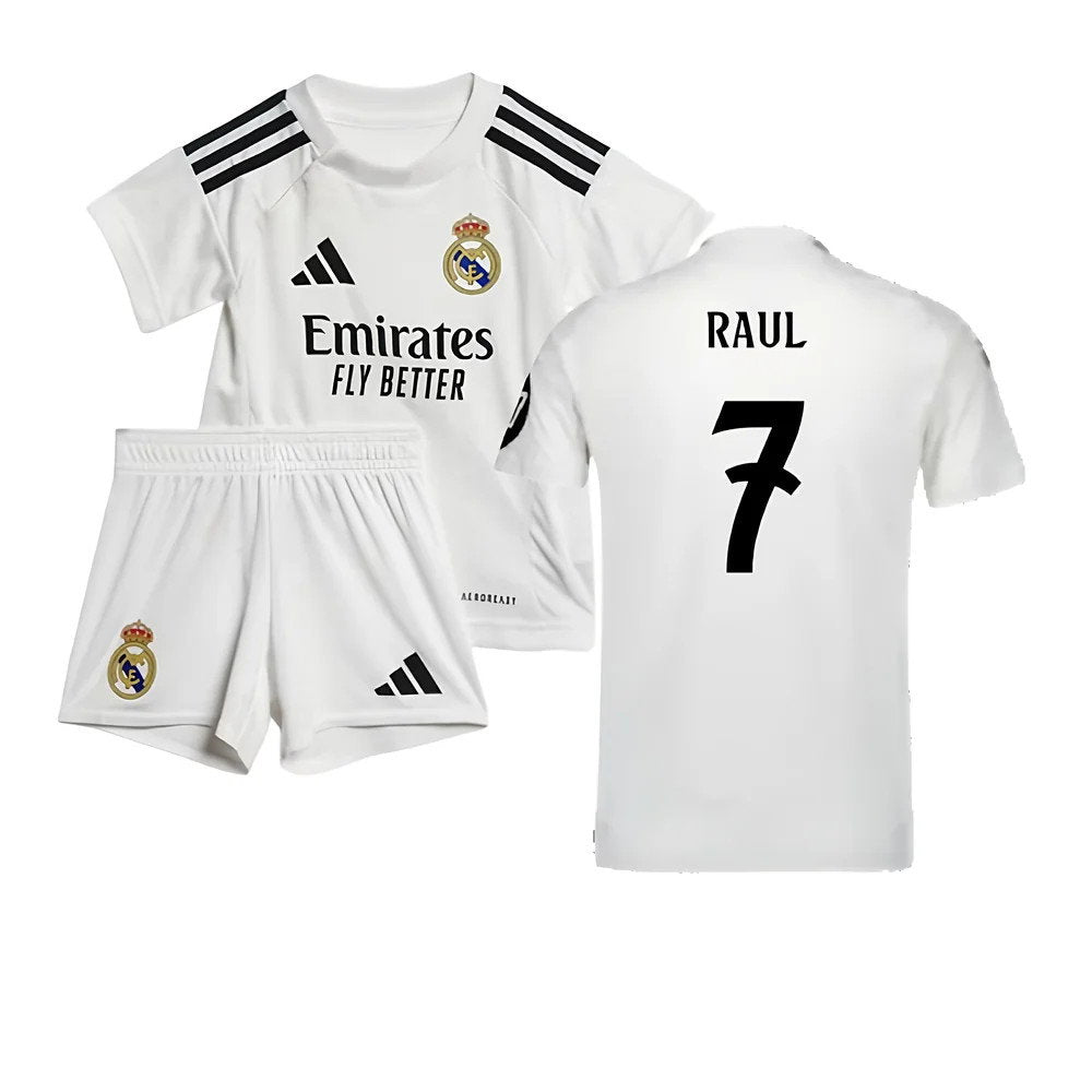2024-2025 Real Madrid Home Baby Kit (Raul 7)_0