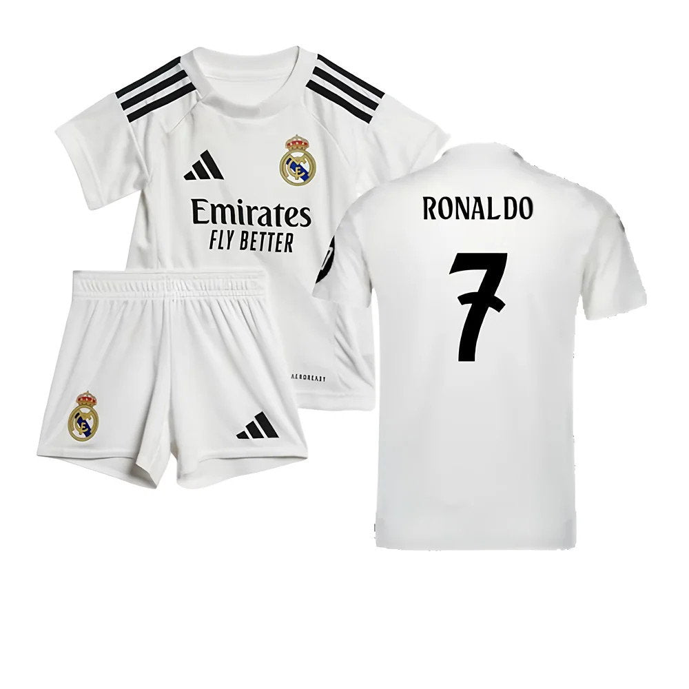 2024-2025 Real Madrid Home Baby Kit (Ronaldo 7)_0