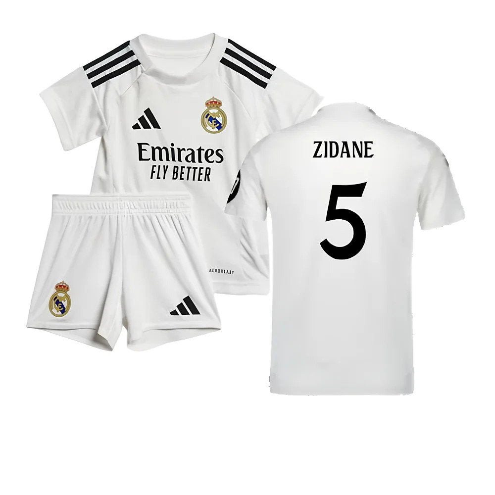 2024-2025 Real Madrid Home Baby Kit (Zidane 5)_0