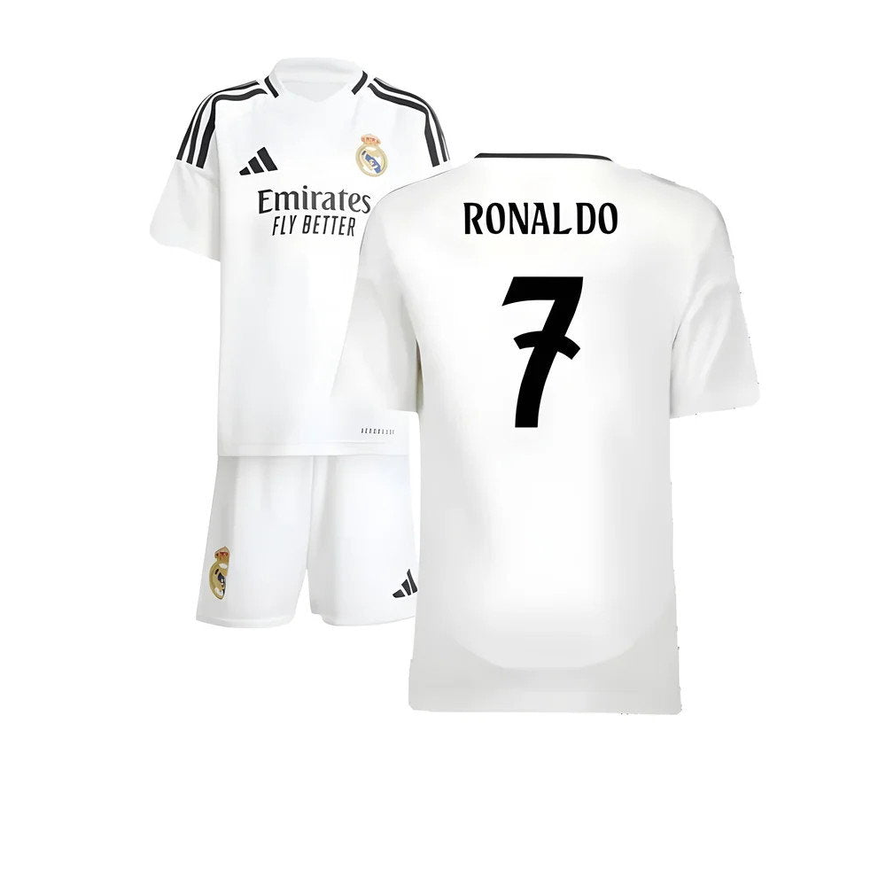 2024-2025 Real Madrid Home Mini Kit (Ronaldo 7)_0