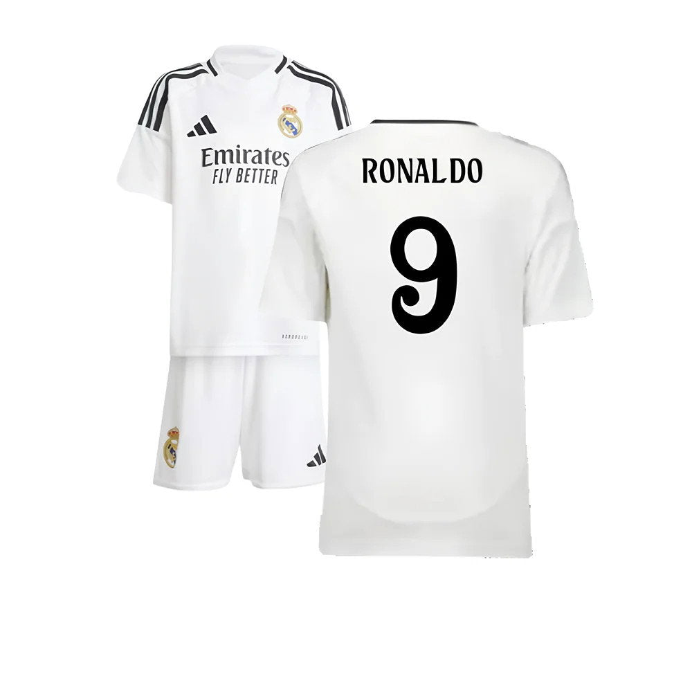 2024-2025 Real Madrid Home Mini Kit (Ronaldo 9)_0