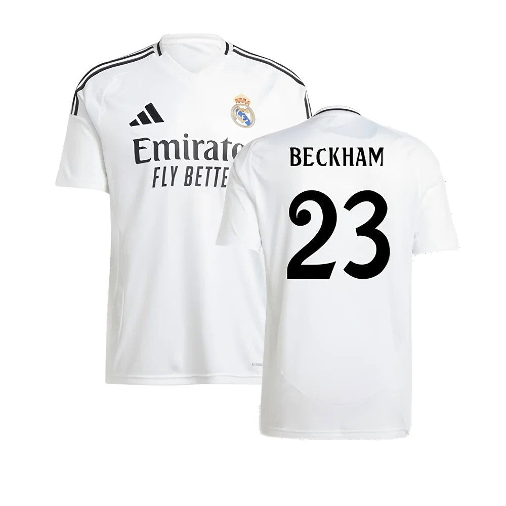 2024-2025 Real Madrid Home Shirt (Beckham 23)_0
