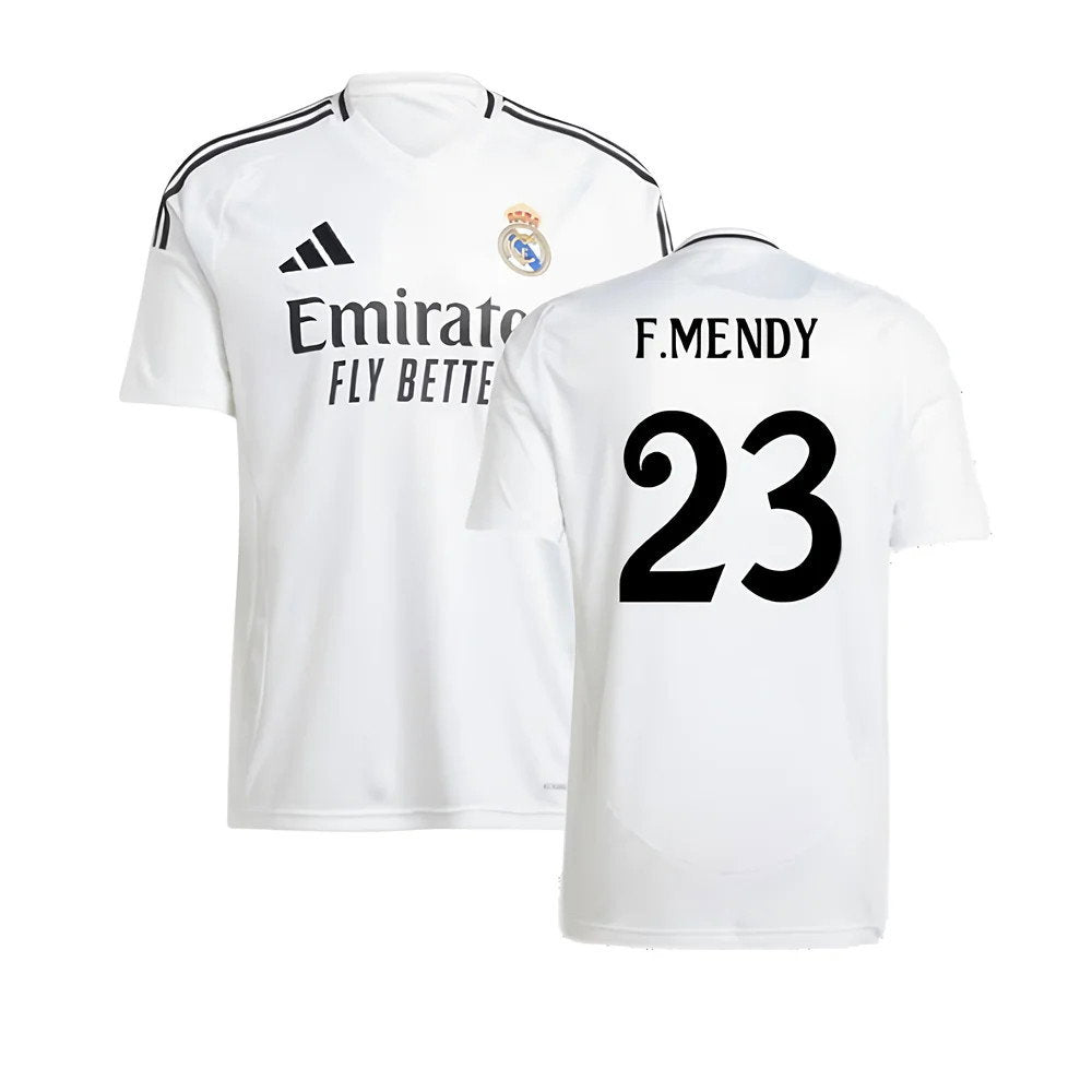 2024-2025 Real Madrid Home Shirt (F.Mendy 23)_0