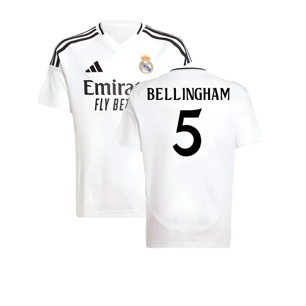 2024-2025 Real Madrid Home Shirt (Kids) (Bellingham 5)_0