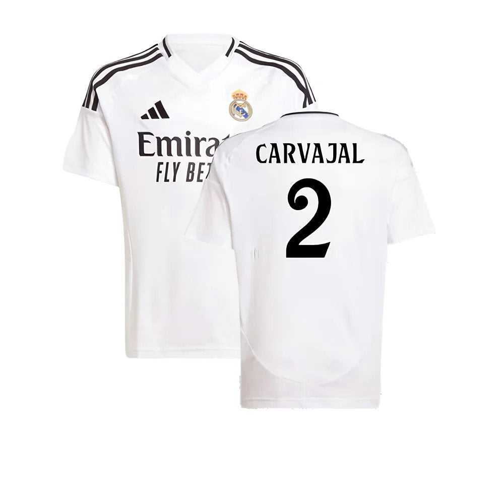 2024-2025 Real Madrid Home Shirt (Kids) (Carvajal 2)_0