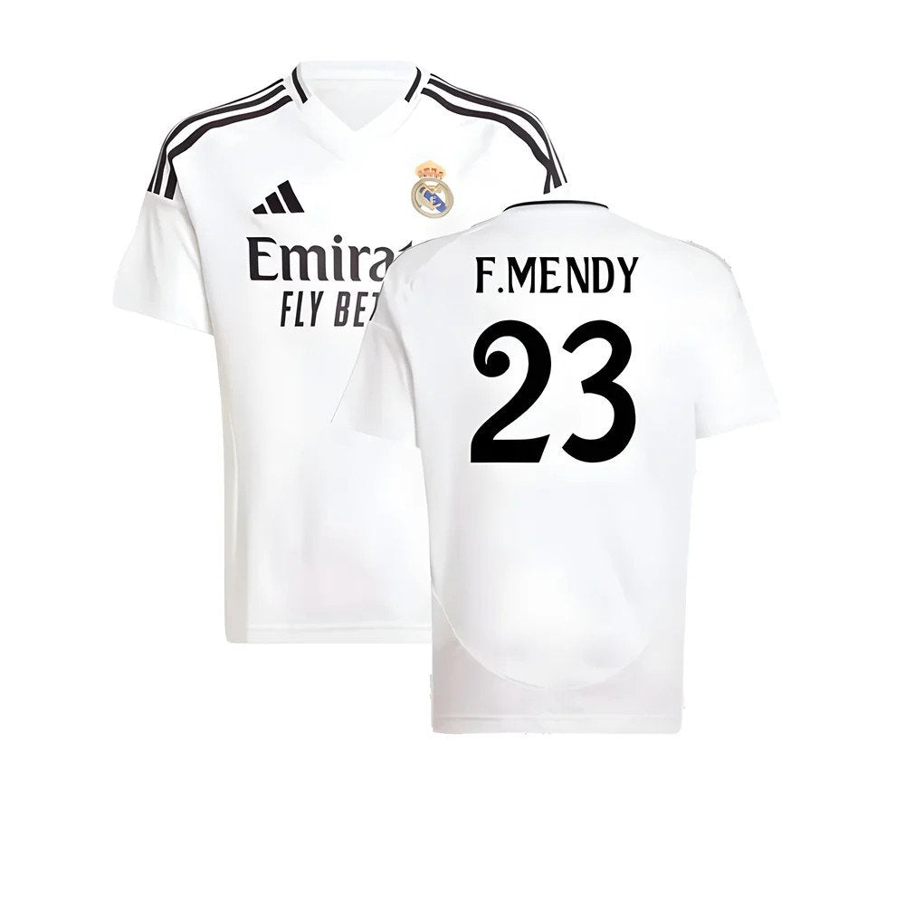 2024-2025 Real Madrid Home Shirt (Kids) (F.Mendy 23)_0