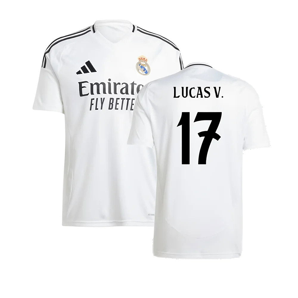 2024-2025 Real Madrid Home Shirt (Lucas V. 17)_0