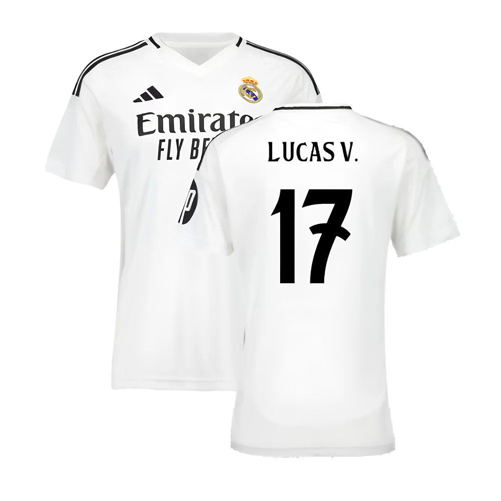 2024-2025 Real Madrid Home Shirt (Womens) (Lucas V. 17)_0