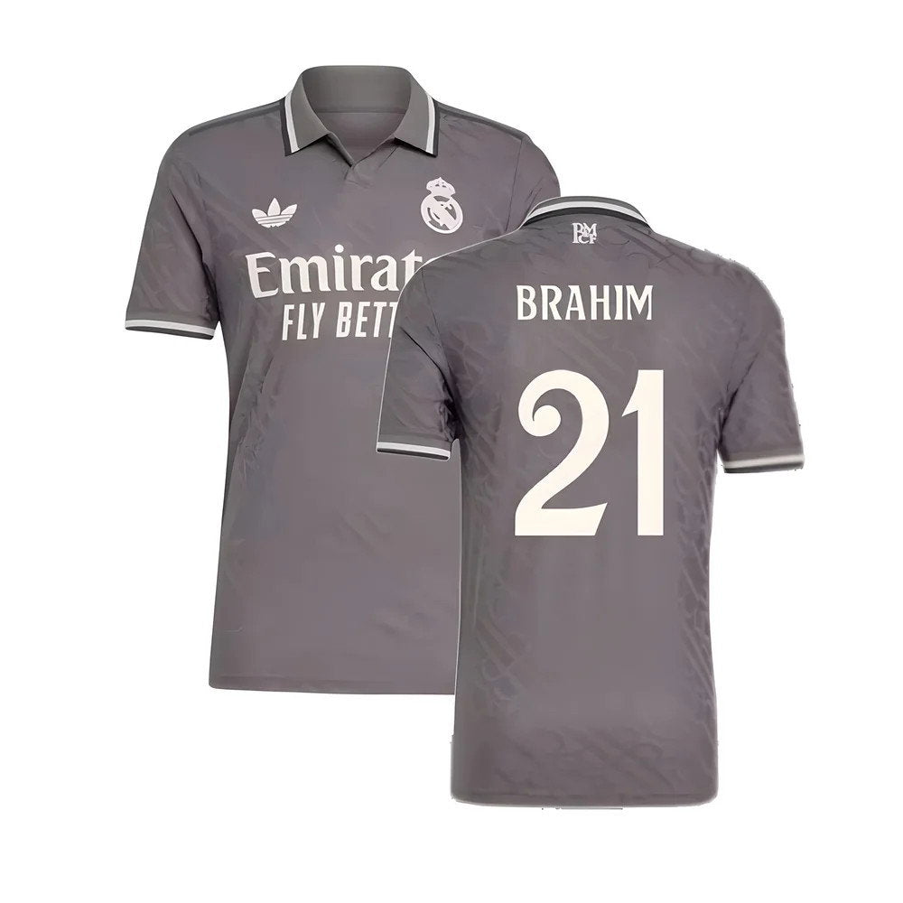 2024-2025 Real Madrid Third Shirt (Brahim 21)_0