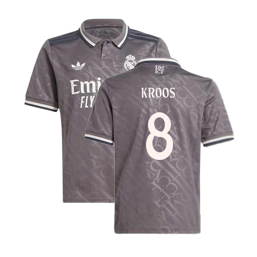 2024-2025 Real Madrid Third Shirt (Kids) (Kroos 8)_0