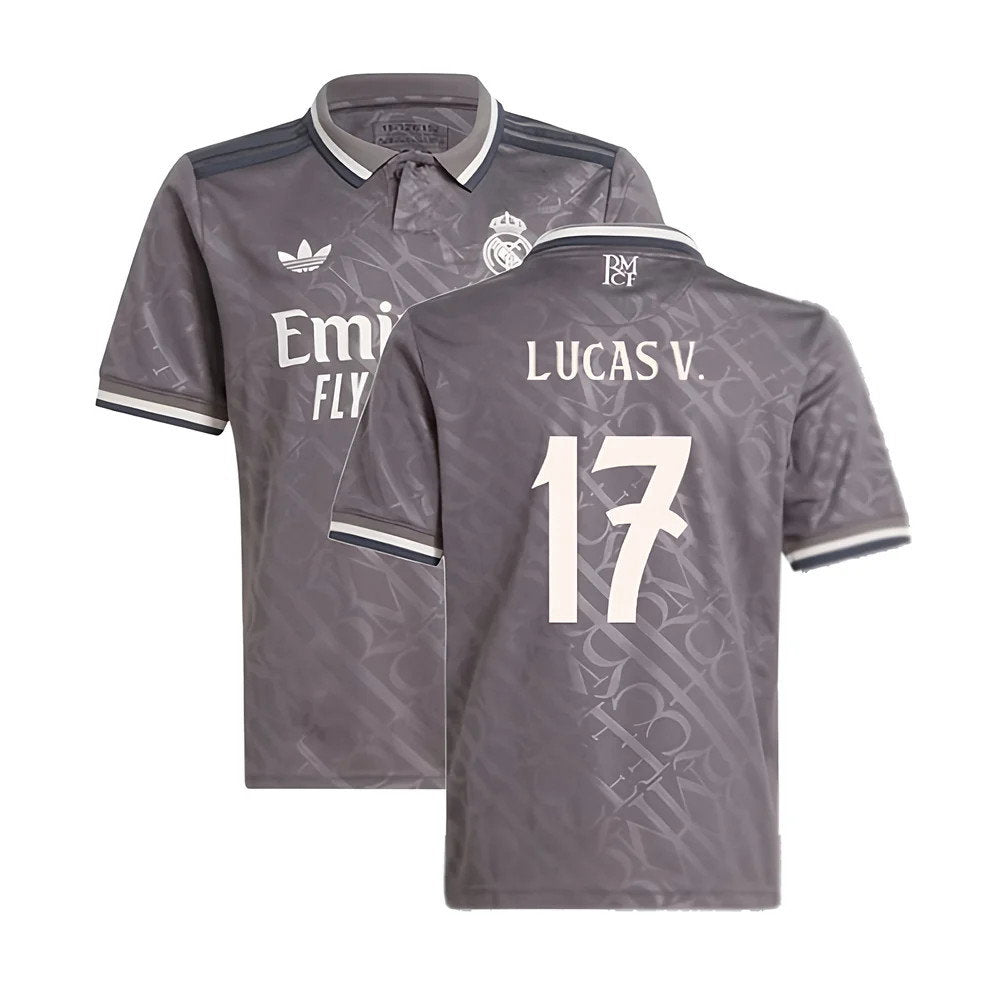 2024-2025 Real Madrid Third Shirt (Kids) (Lucas V. 17)_0