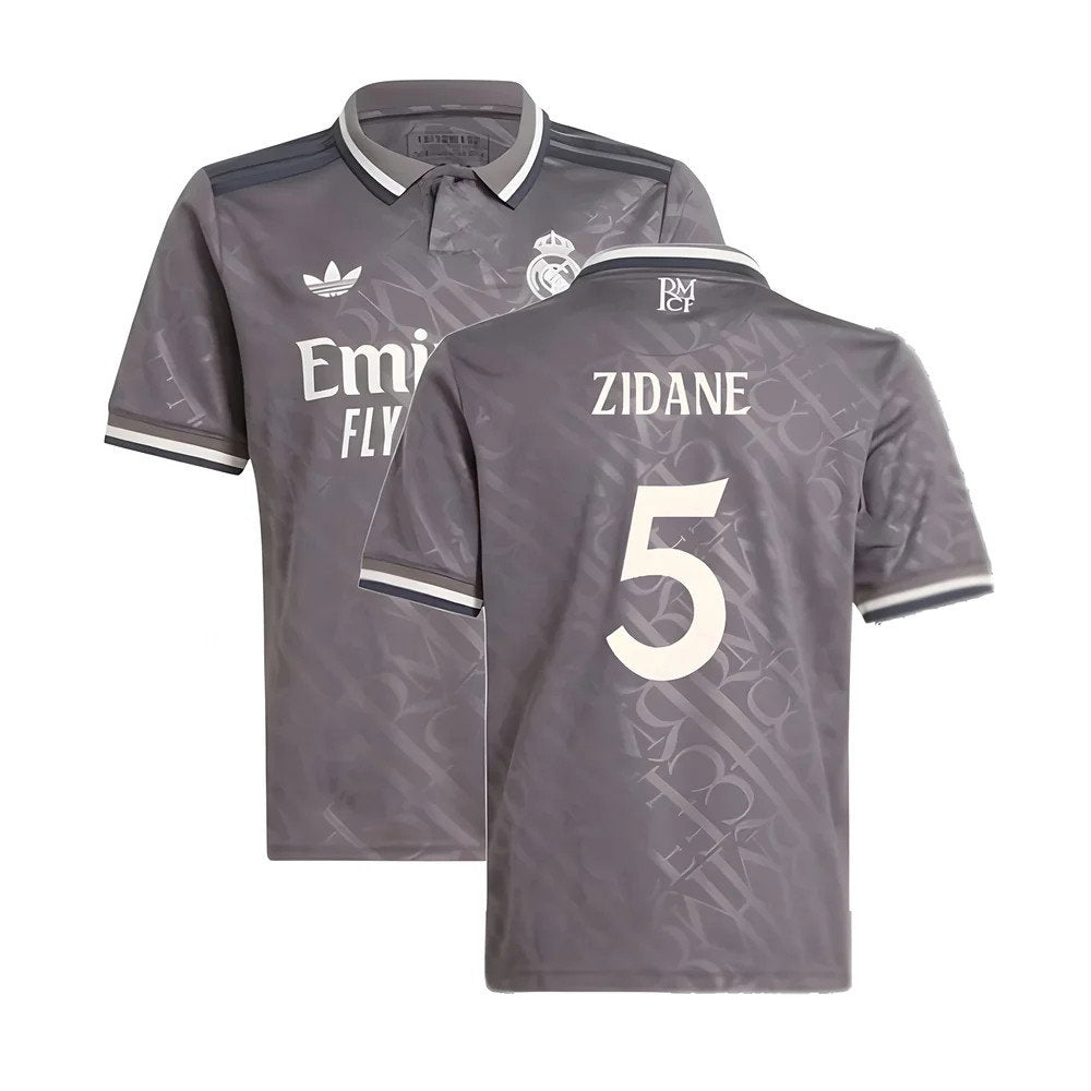 2024-2025 Real Madrid Third Shirt (Kids) (Zidane 5)_0