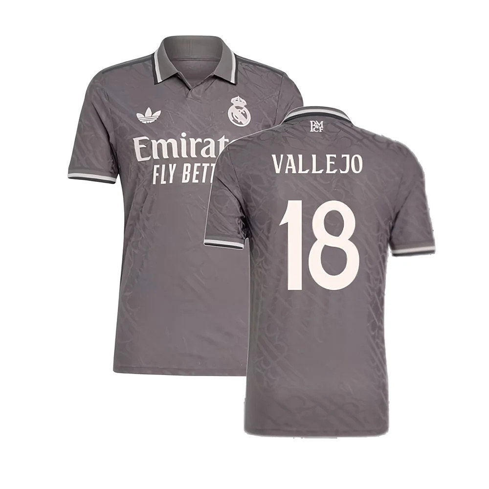 2024-2025 Real Madrid Third Shirt (Vallejo 18)_0