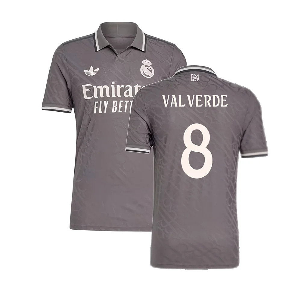 2024-2025 Real Madrid Third Shirt (Valverde 8)_0