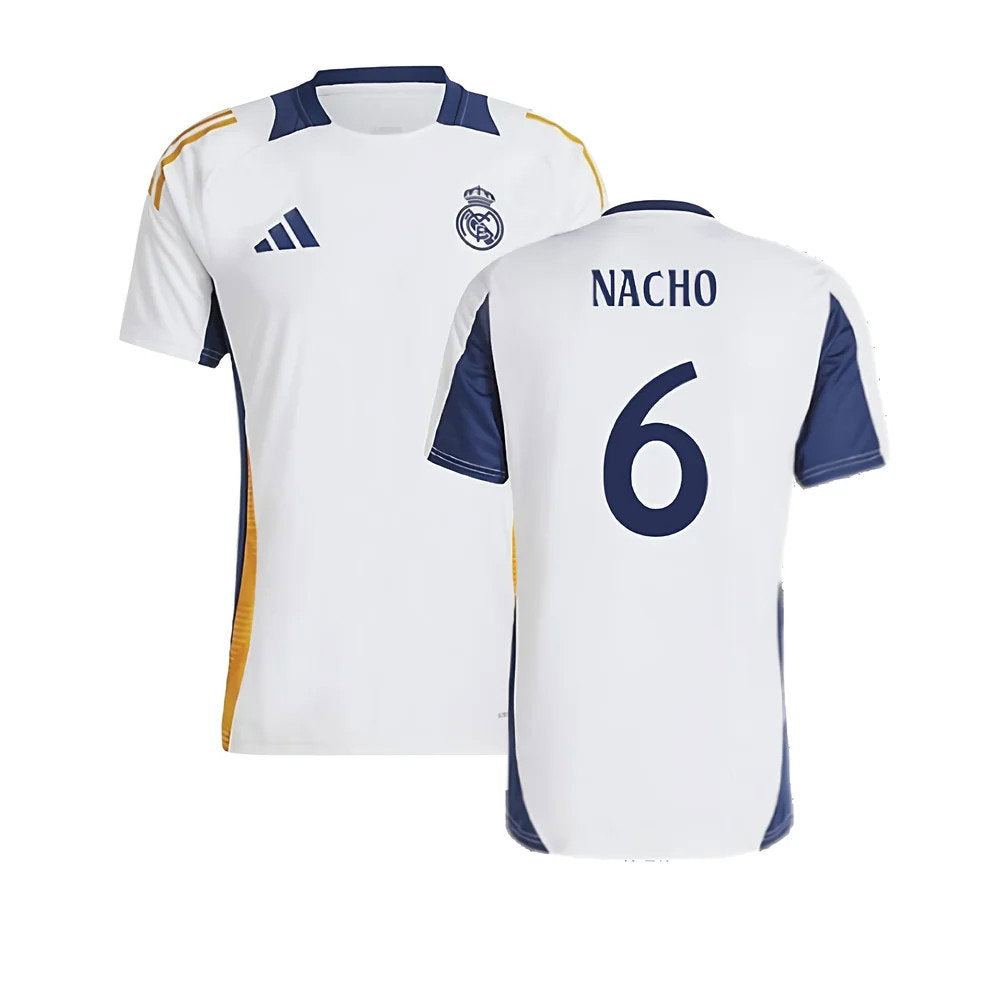 2024-2025 Real Madrid Training Shirt (White) (Nacho 6)_0