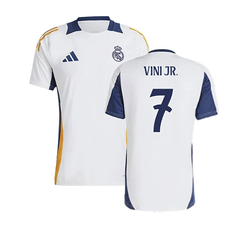 2024-2025 Real Madrid Training Shirt (White) (Vini Jr. 7)_0