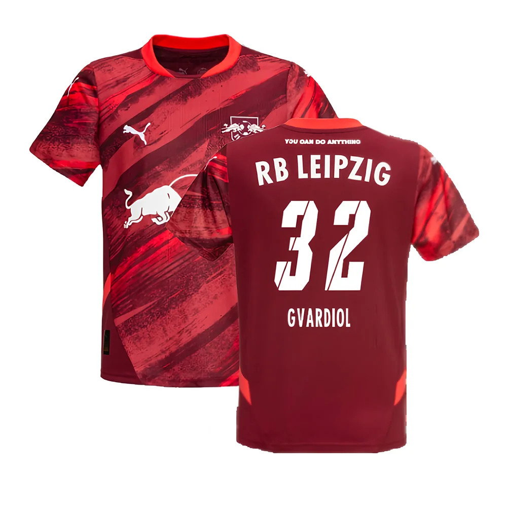 2024-2025 Red Bull Leipzig Away Shirt (Kids) (Gvardiol 32)_0