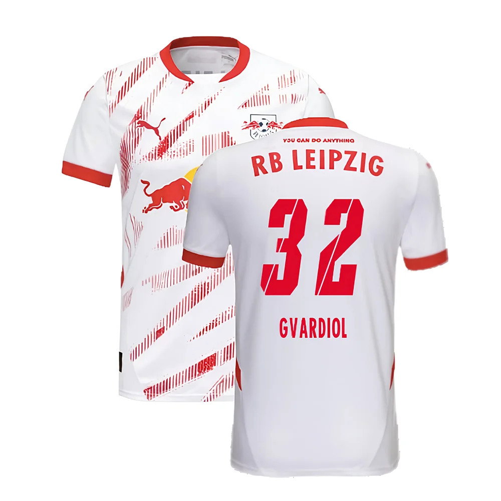 2024-2025 Red Bull Leipzig Home Shirt (Gvardiol 32)_0