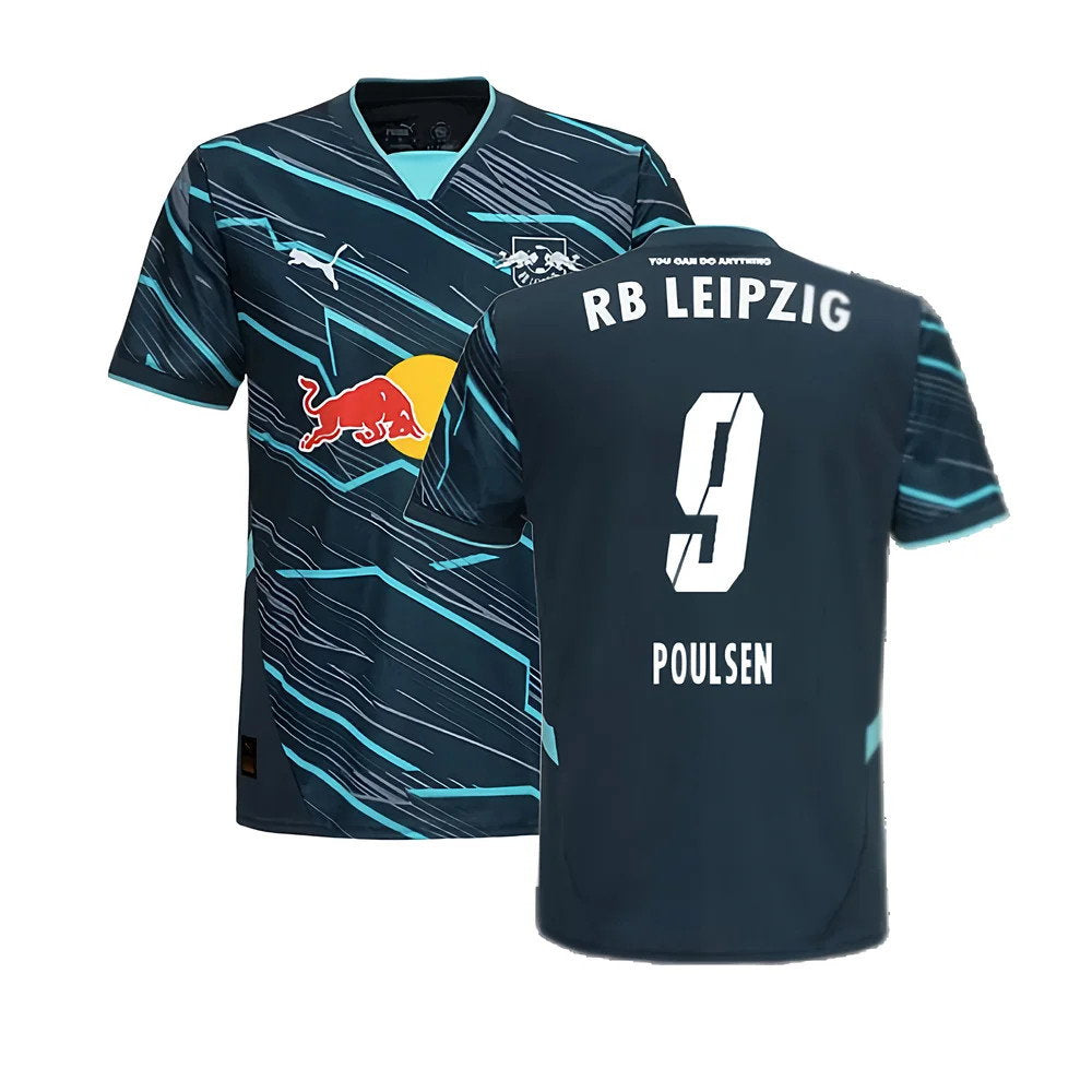 2024-2025 Red Bull Leipzig Third Shirt (Poulsen 9)_0