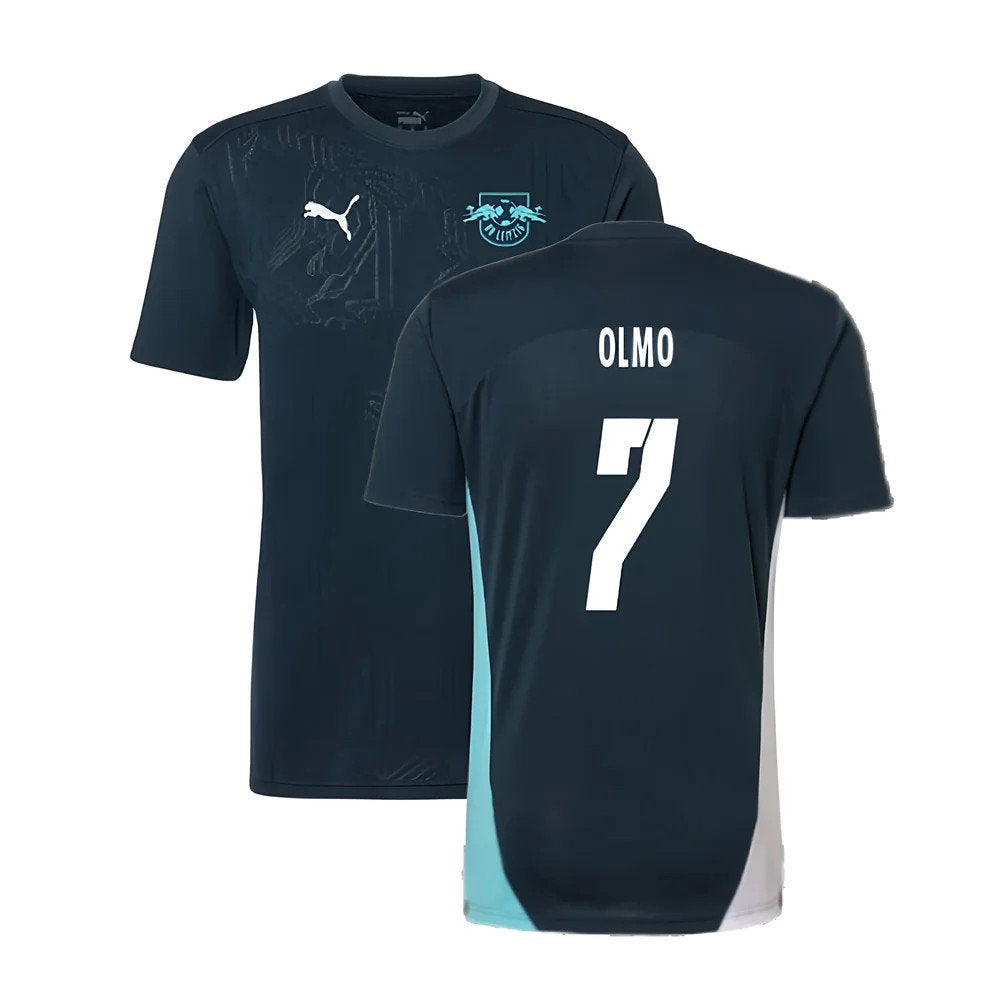 2024-2025 Red Bull Leipzig Training Shirt (Dark Night) (Olmo 7)_0