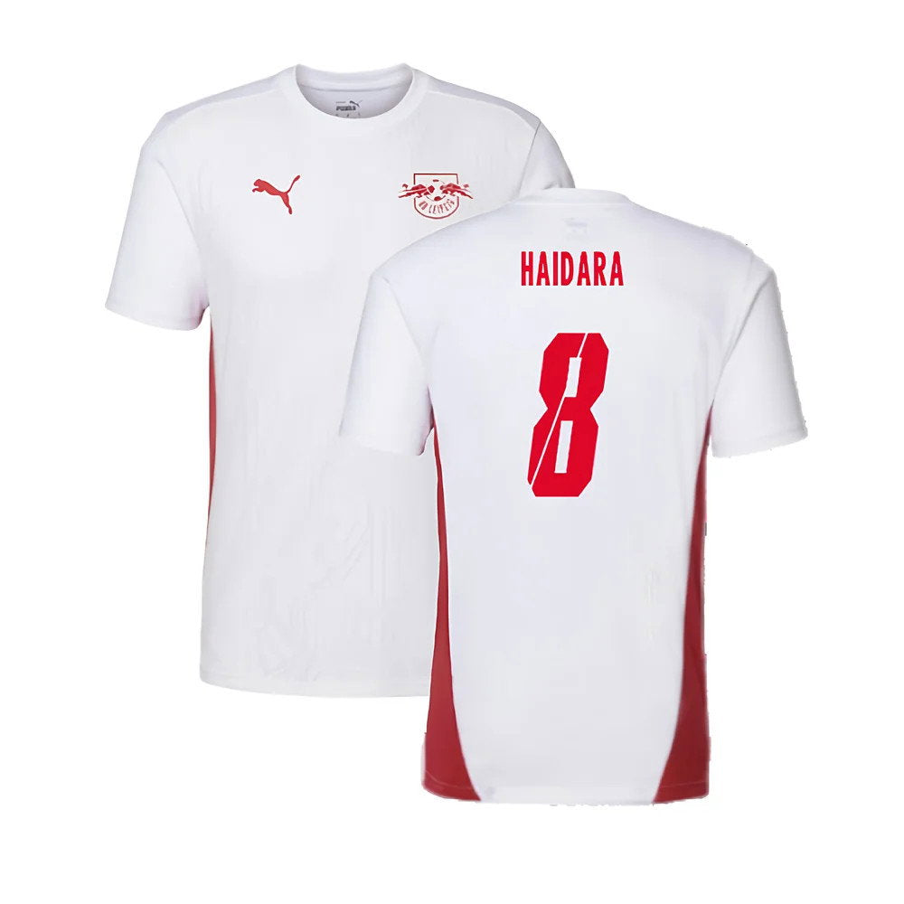 2024-2025 Red Bull Leipzig Training Shirt (White) (Haidara 8)_0