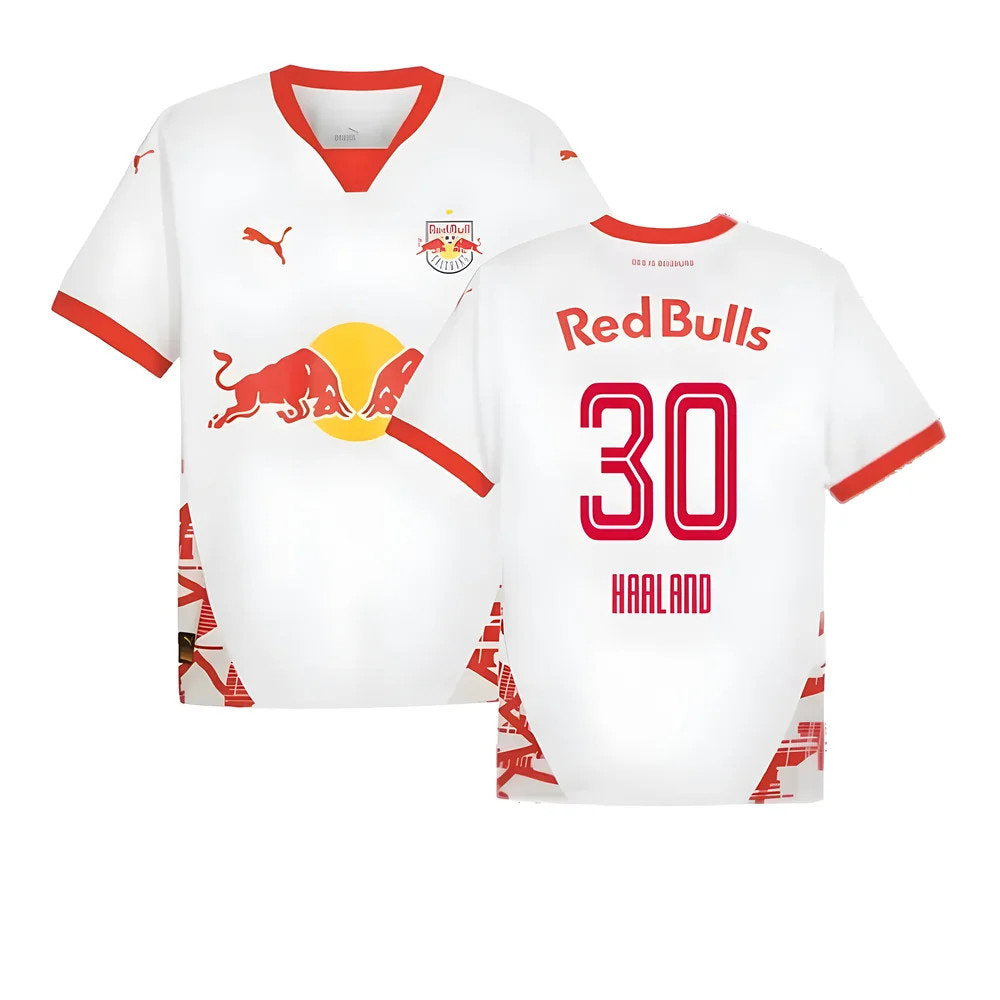 2024-2025 Red Bull Salzburg Home Shirt (Haaland 30)_0