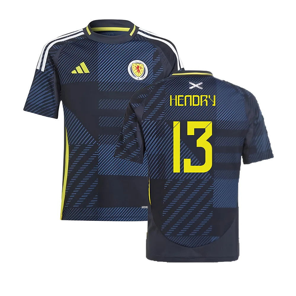 2024-2025 Scotland Home Shirt (Kids) (Hendry 13)_0
