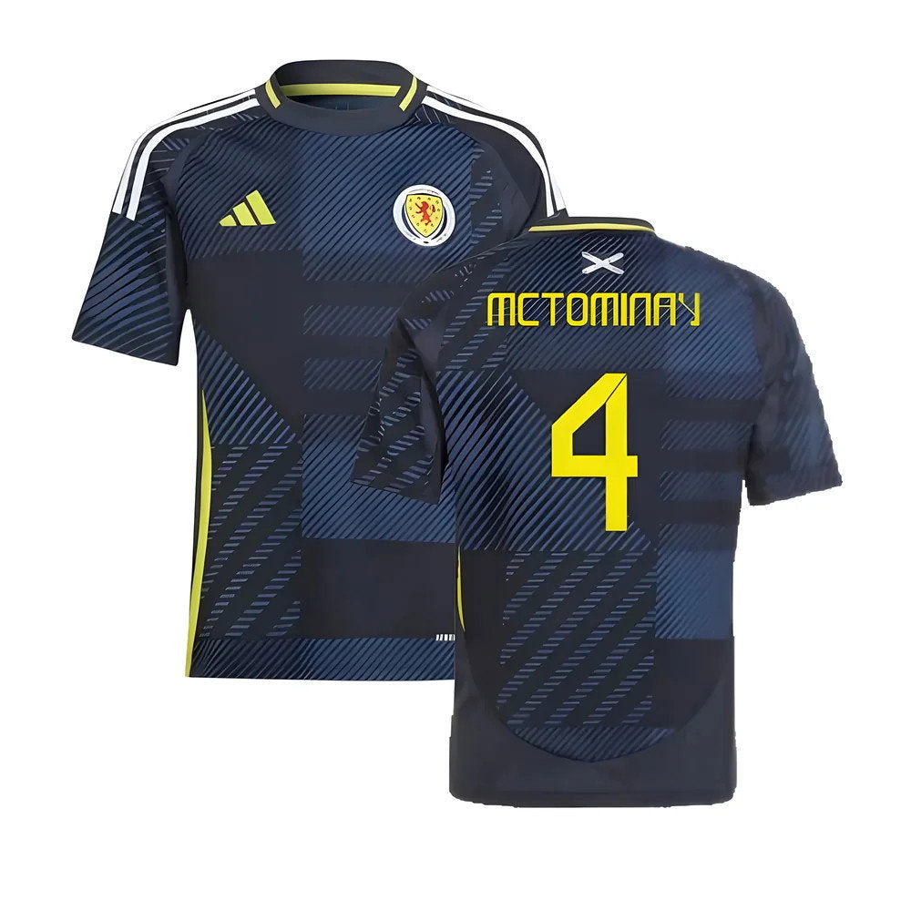 2024-2025 Scotland Home Shirt (Kids) (McTominay 4)_0