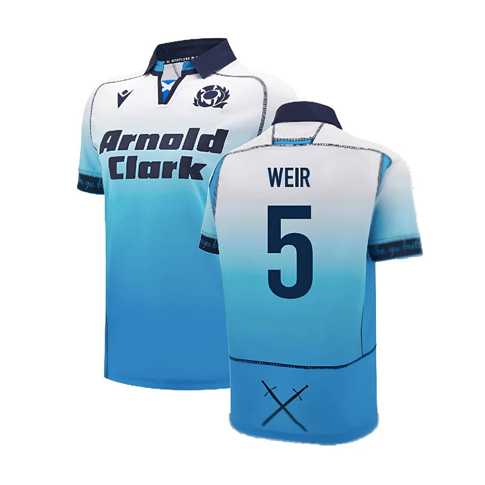 2024-2025 Scotland Rugby Away Replica Shirt (Kids) (Weir 5)_0