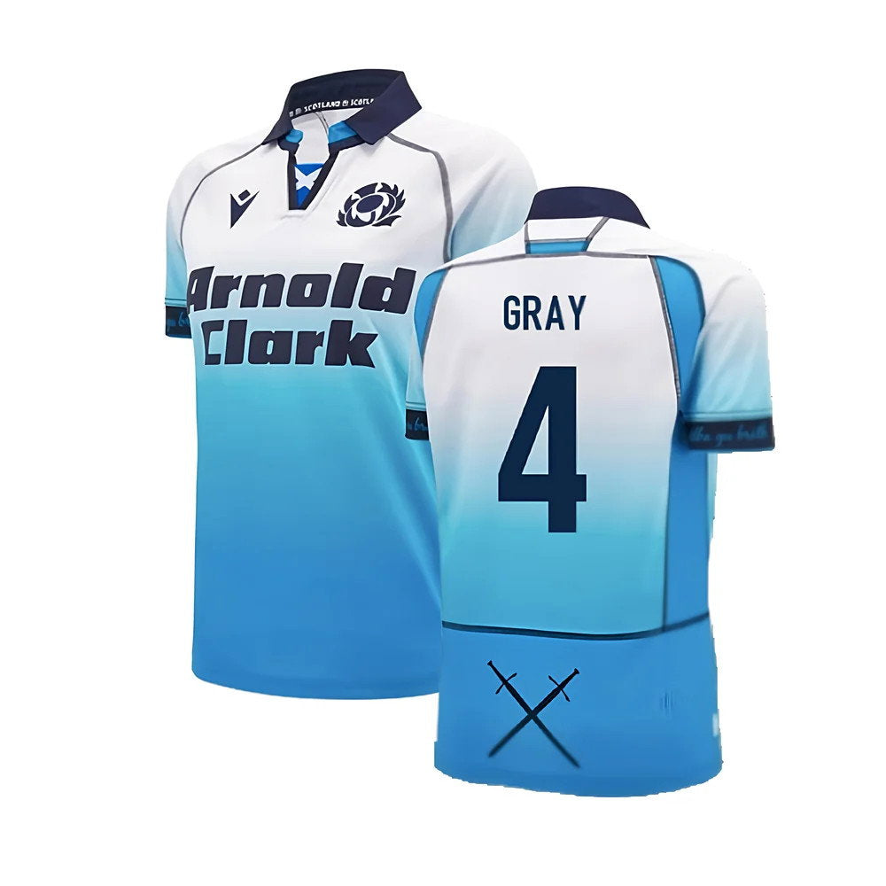 2024-2025 Scotland Rugby Away Replica Shirt (Womens) (Gray 4)_0
