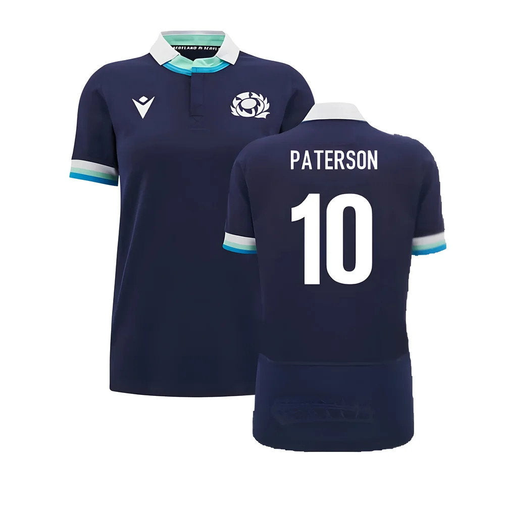 2024-2025 Scotland Rugby Home Cotton Shirt (Womens) (Paterson 10)_0