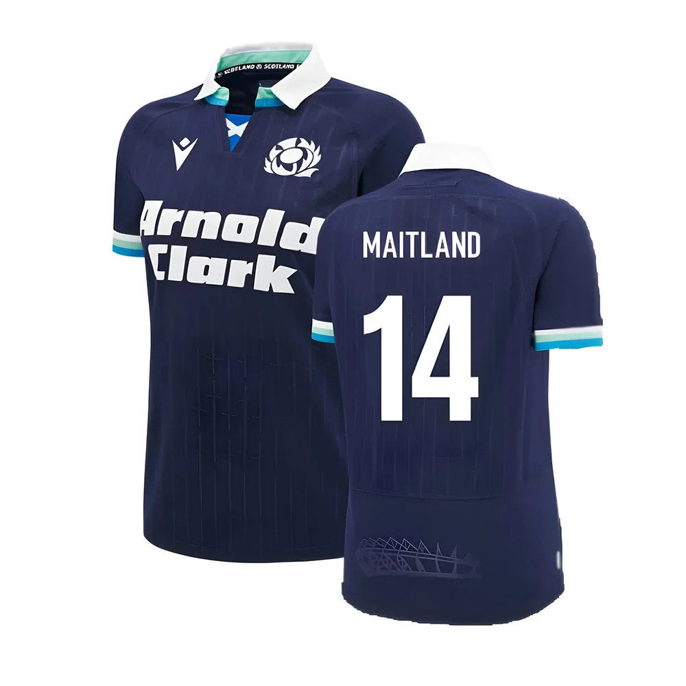 2024-2025 Scotland Rugby Home Poly Replica Shirt (Womens) (Maitland 14)_0