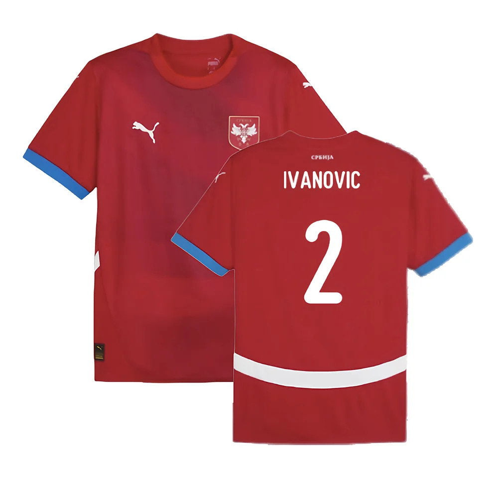2024-2025 Serbia Home Shirt (Ivanovic 2)_0