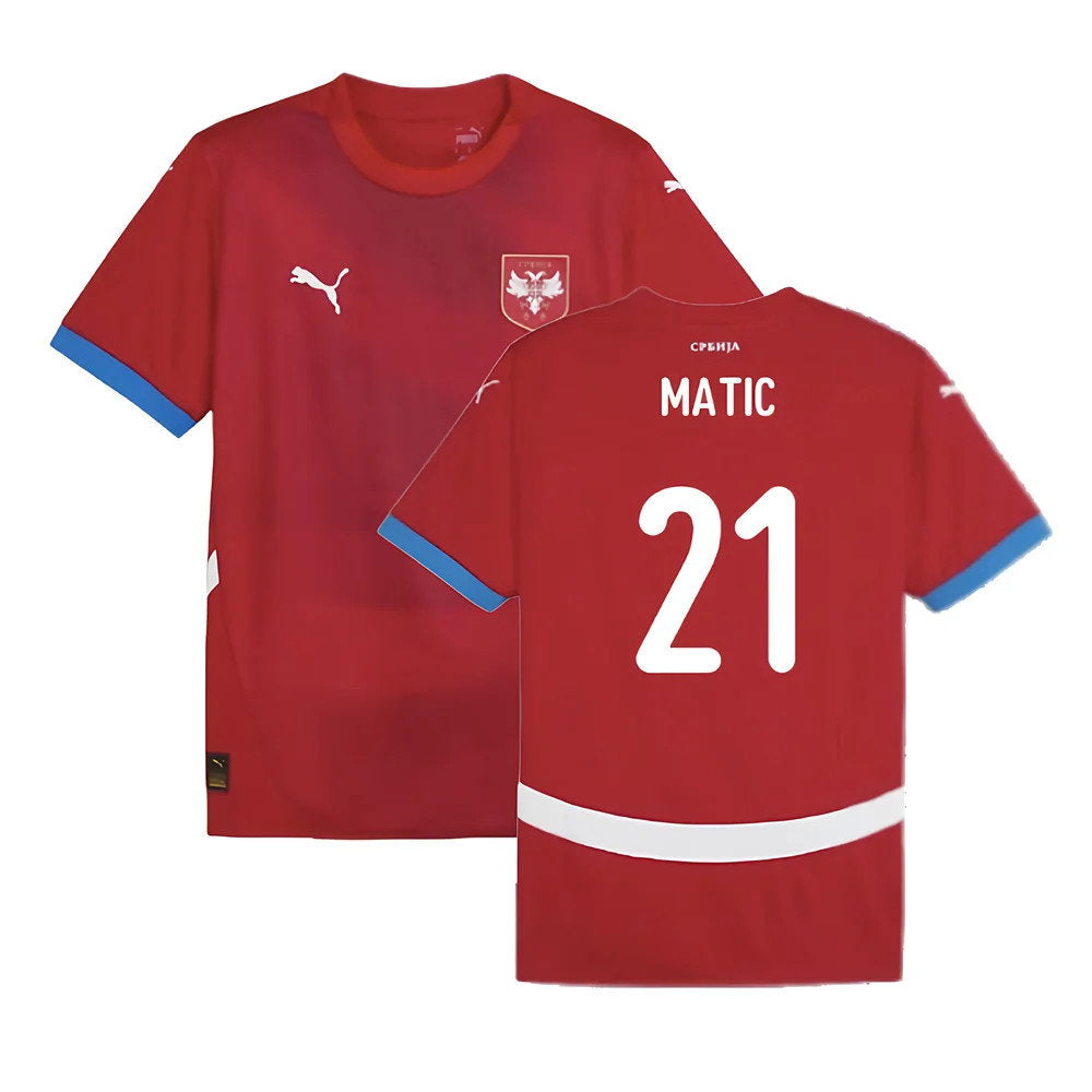 2024-2025 Serbia Home Shirt (Matic 21)_0