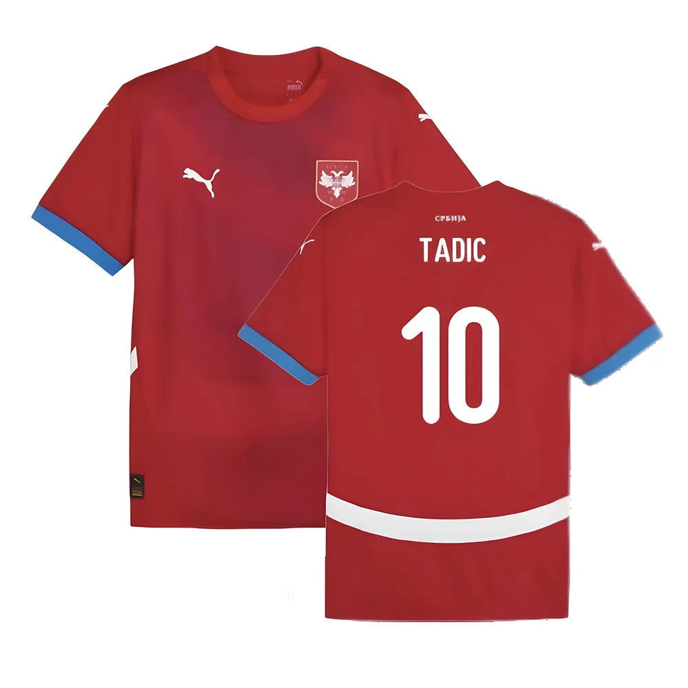 2024-2025 Serbia Home Shirt (Tadic 10)_0
