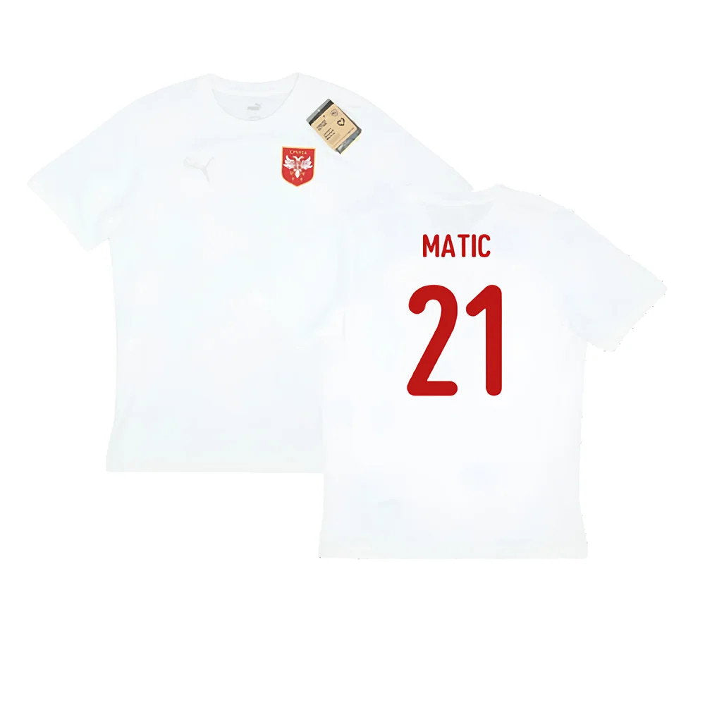 2024-2025 Serbia Training Jersey (White) (Matic 21)_0