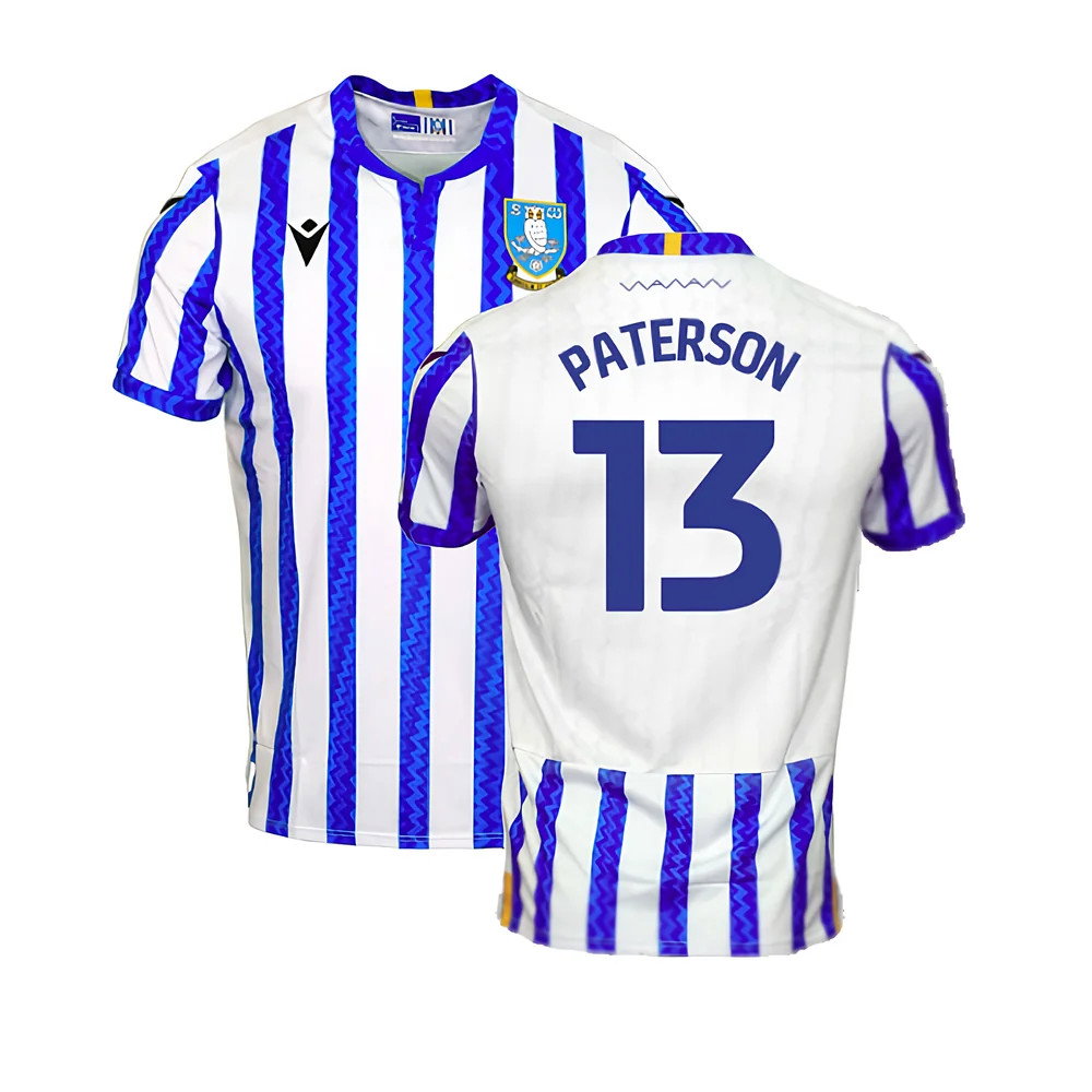 2024-2025 Sheffield Wednesday Home Shirt (Paterson 13)_0