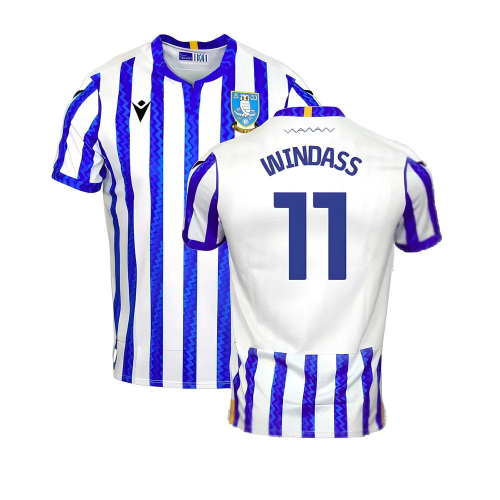 2024-2025 Sheffield Wednesday Home Shirt (Windass 11)_0
