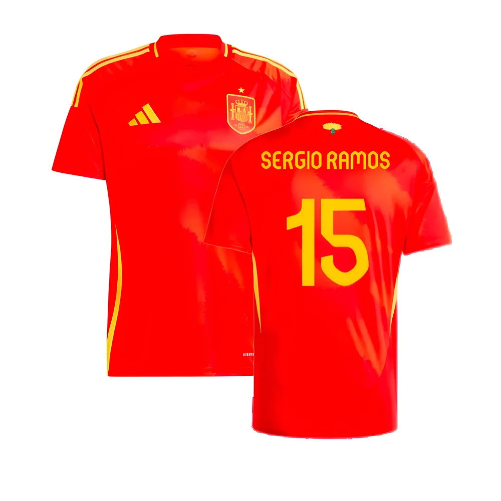 2024-2025 Spain Home Shirt (Sergio Ramos 15)_0